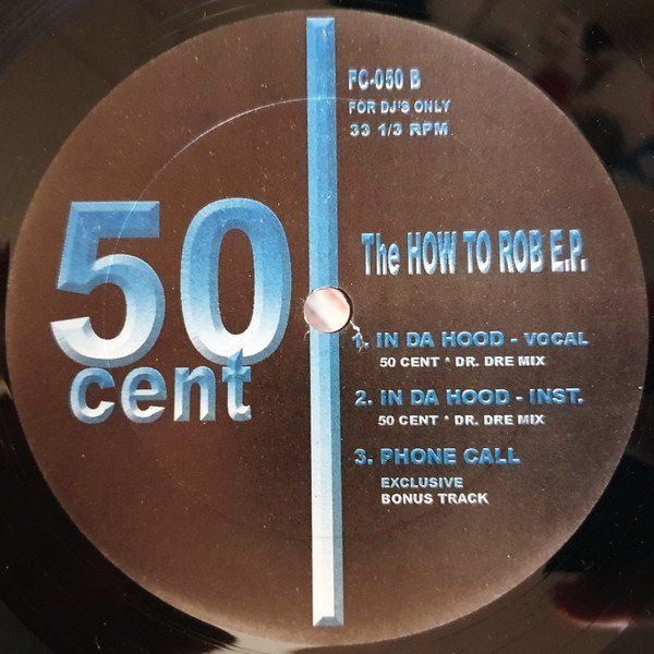 Dischi in vinile: 50 Cent – How To Rob E.P. (12") – Nuovo (secondo la descrizione) da Genève venduto da yoww123 1
