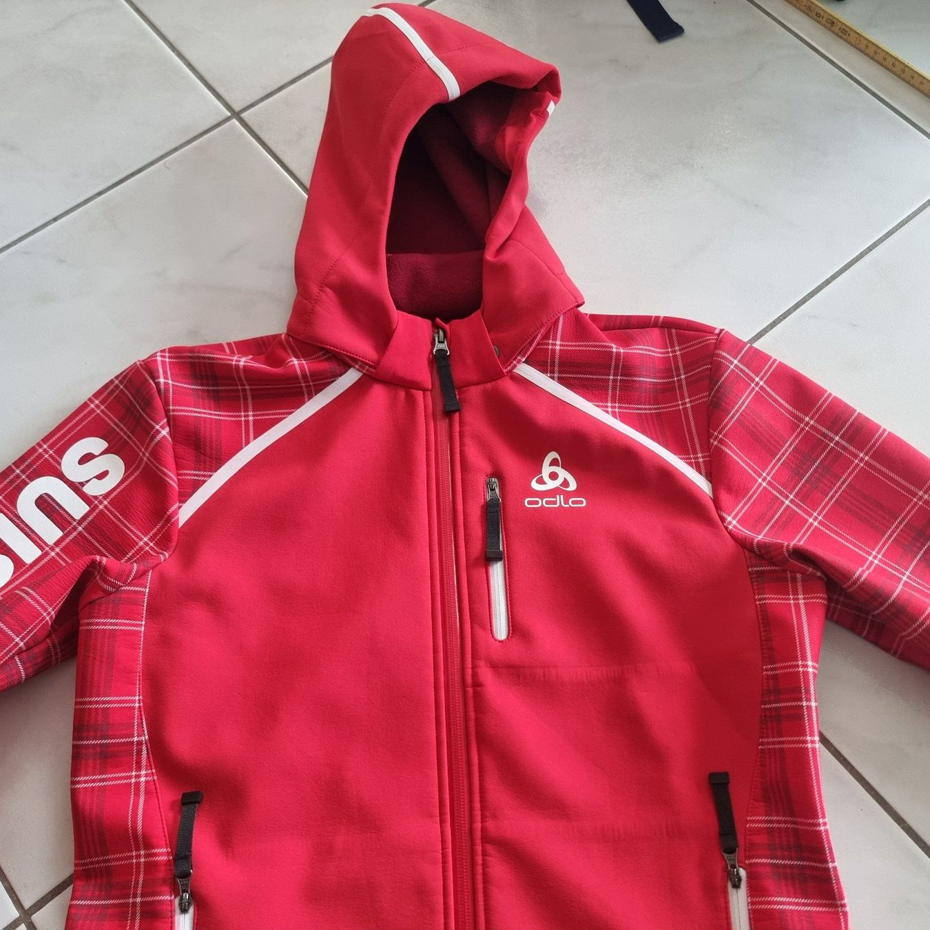 Odlo Giacche: Super Suisse-Odlo Damen Softshell Jacke Gr. M, Windproof – Usato da Arth venduto da Africa44 2