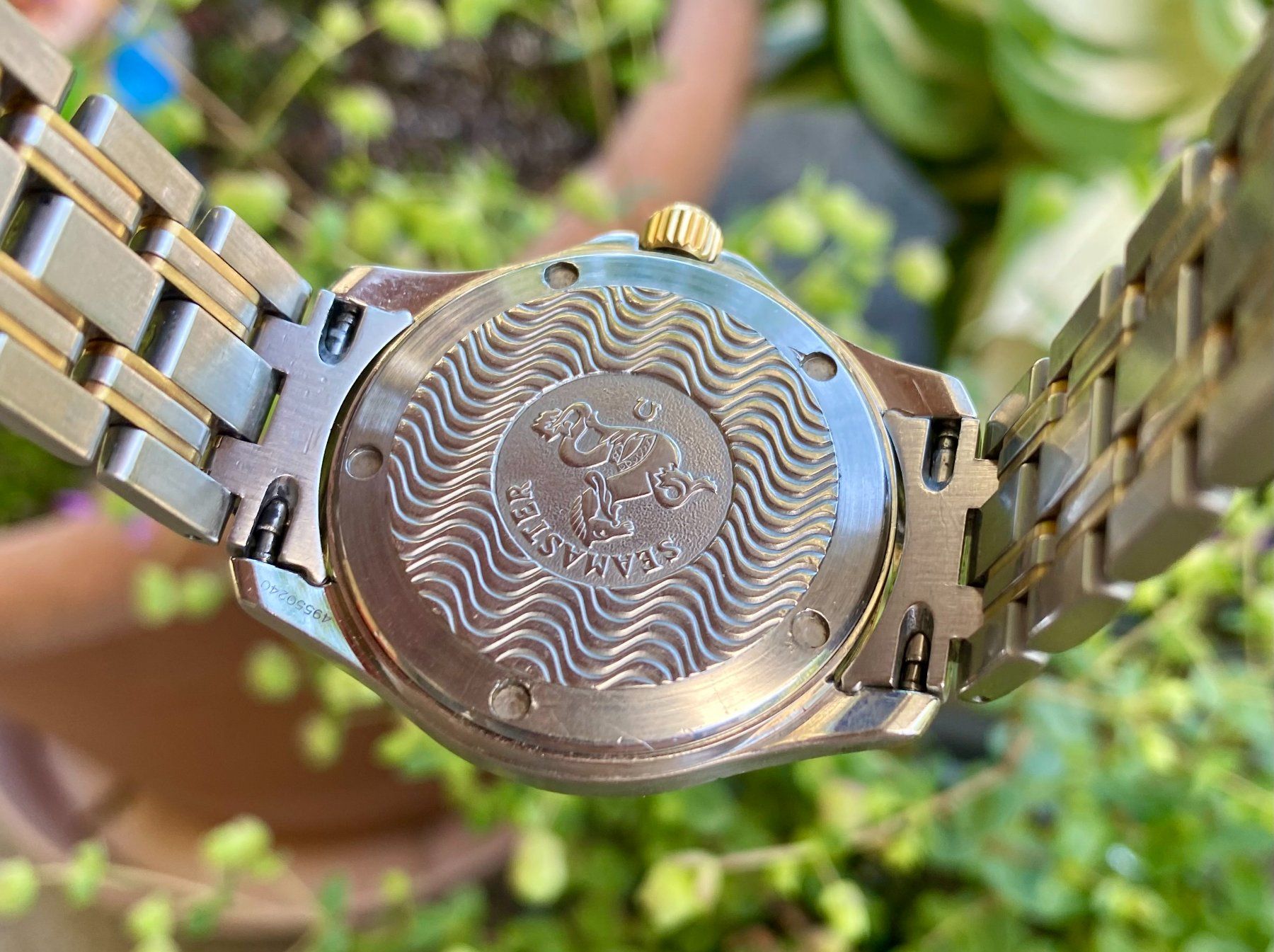 Omega Orologi: Omega Seamaster 120M Chronometer Bicolor 18K/steel Automatic – Usato da St. Gallen venduto da Montiswiss 6