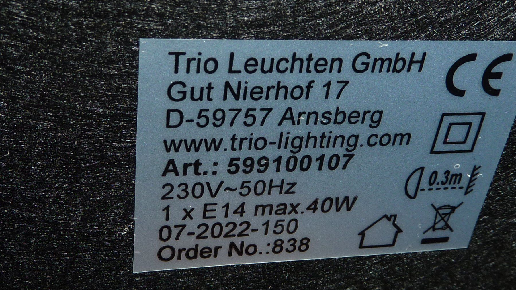 Lampade: neue tischlampe – Nuovo (secondo la descrizione) da Füllinsdorf venduto da pmarkus 4