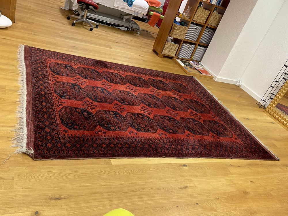 Tapis: Orientteppich rot original Hassler 215x305cm günstig abzug – D'occasion à Solothurn par BF1967 1