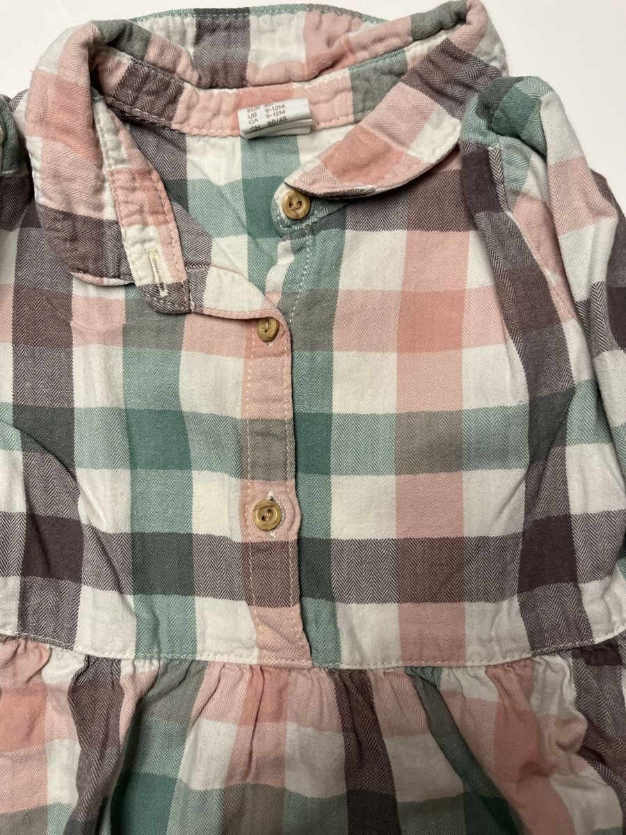 H&M Vestiti & Gonne: Kariertes Kleid H&M Gr. 80 – Nuovo (secondo la descrizione) da Oberwil BL venduto da FinjaBijou 1