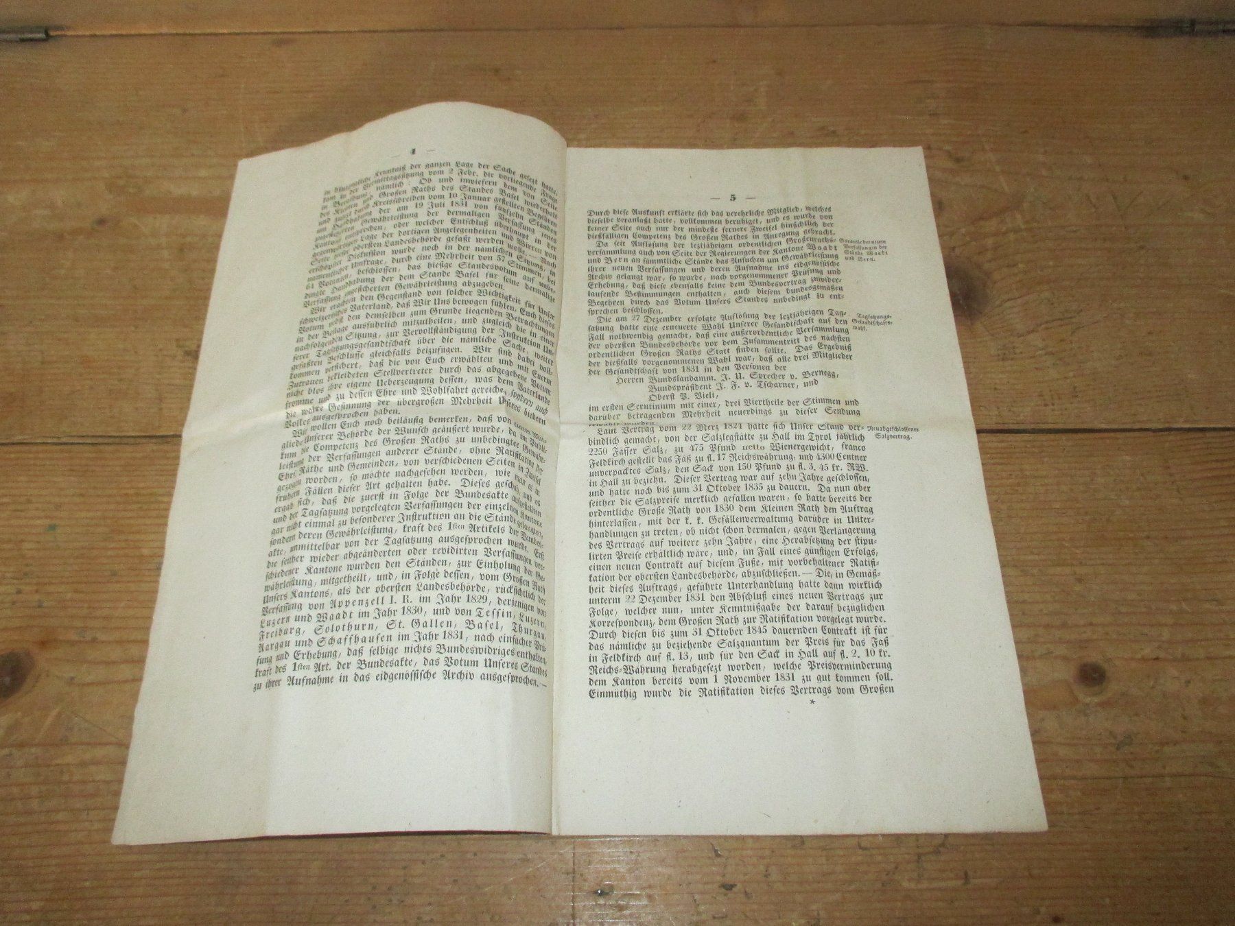 Bücher: Der Grosse Rath des Kantons Graubünden 1832 – Gebraucht aus Flims - Dorf von Stagediver 2