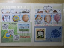 Kuba Blocks und Sätze, Motive, alles abgebildet, 2 Steckkart