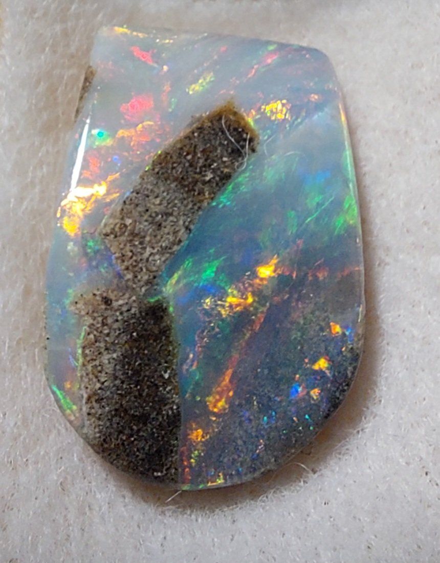 Edelsteine: Opal, 7.60ct, spezielle Form – Gebraucht aus Klingnau von Tamina5 2