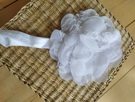 Baby Haarband Weiss