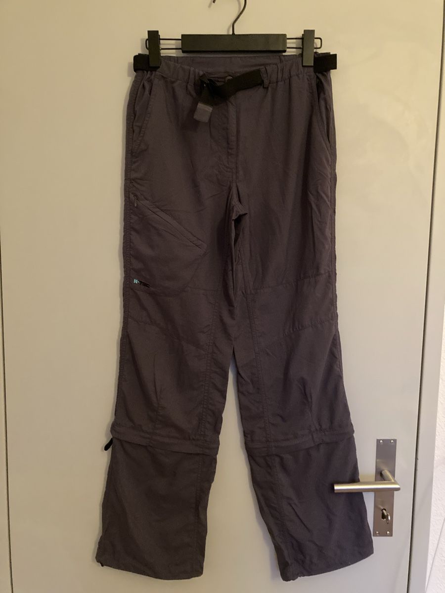 Hosen: K-TEC Trekkinghose, grau, Gr. 34 – Gebraucht aus Schlieren von cotopaxi06