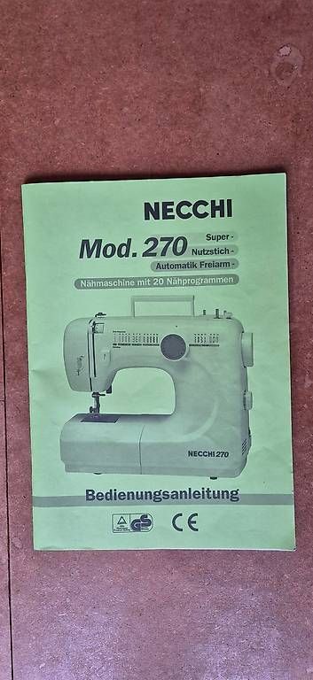 Nähmaschinen: Nähmaschine Necchi 270 – Gebraucht aus Schänis von 1234567890ABCDEF 4