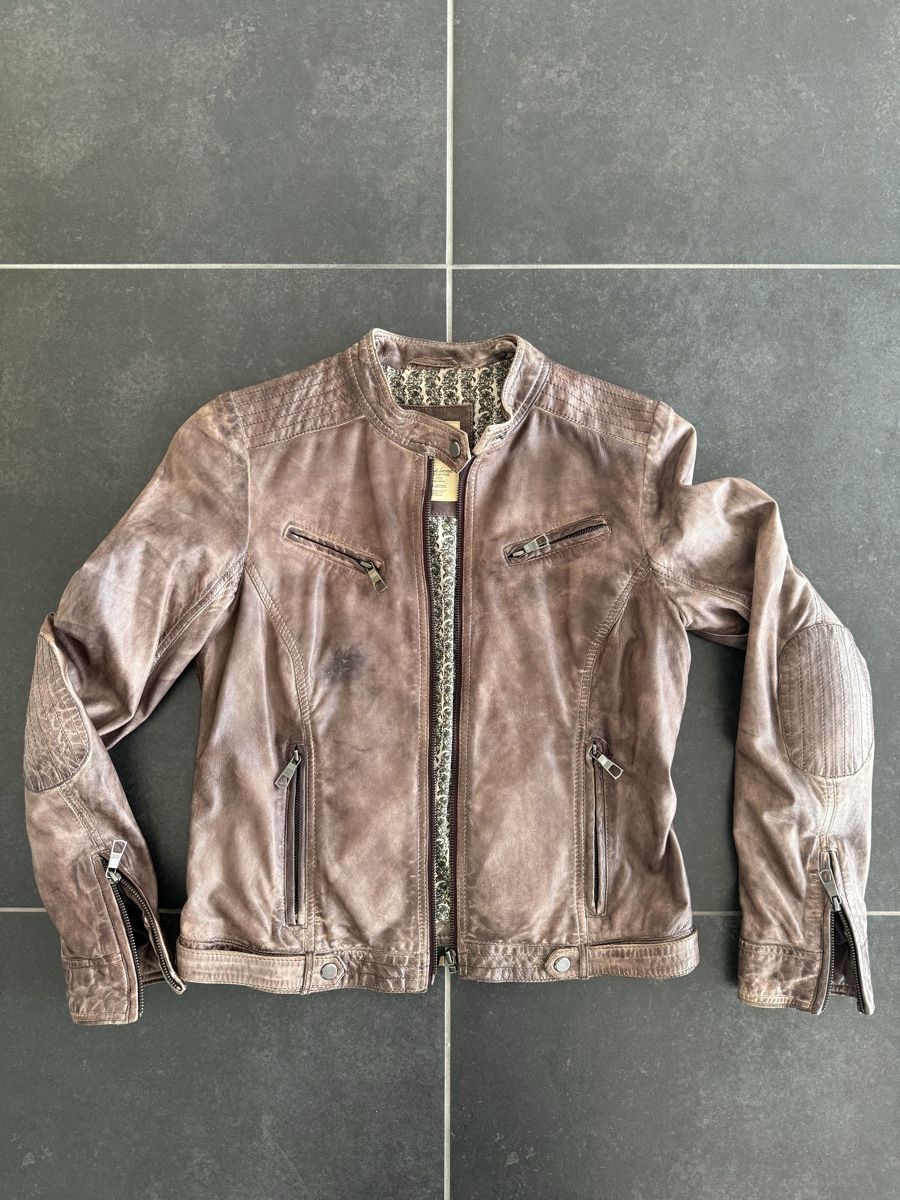 Esprit Jacken: Wunderschöne Lederjacke ESPRIT Vintage Gr. 38 – Gebraucht aus Olsberg von cool4u