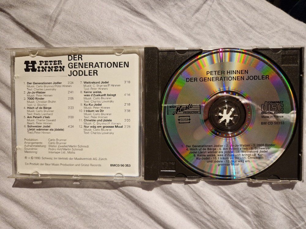 CDs: Peter Hinnen: Der Generationen Jodler – Gebraucht aus Brittnau von Zibu 2