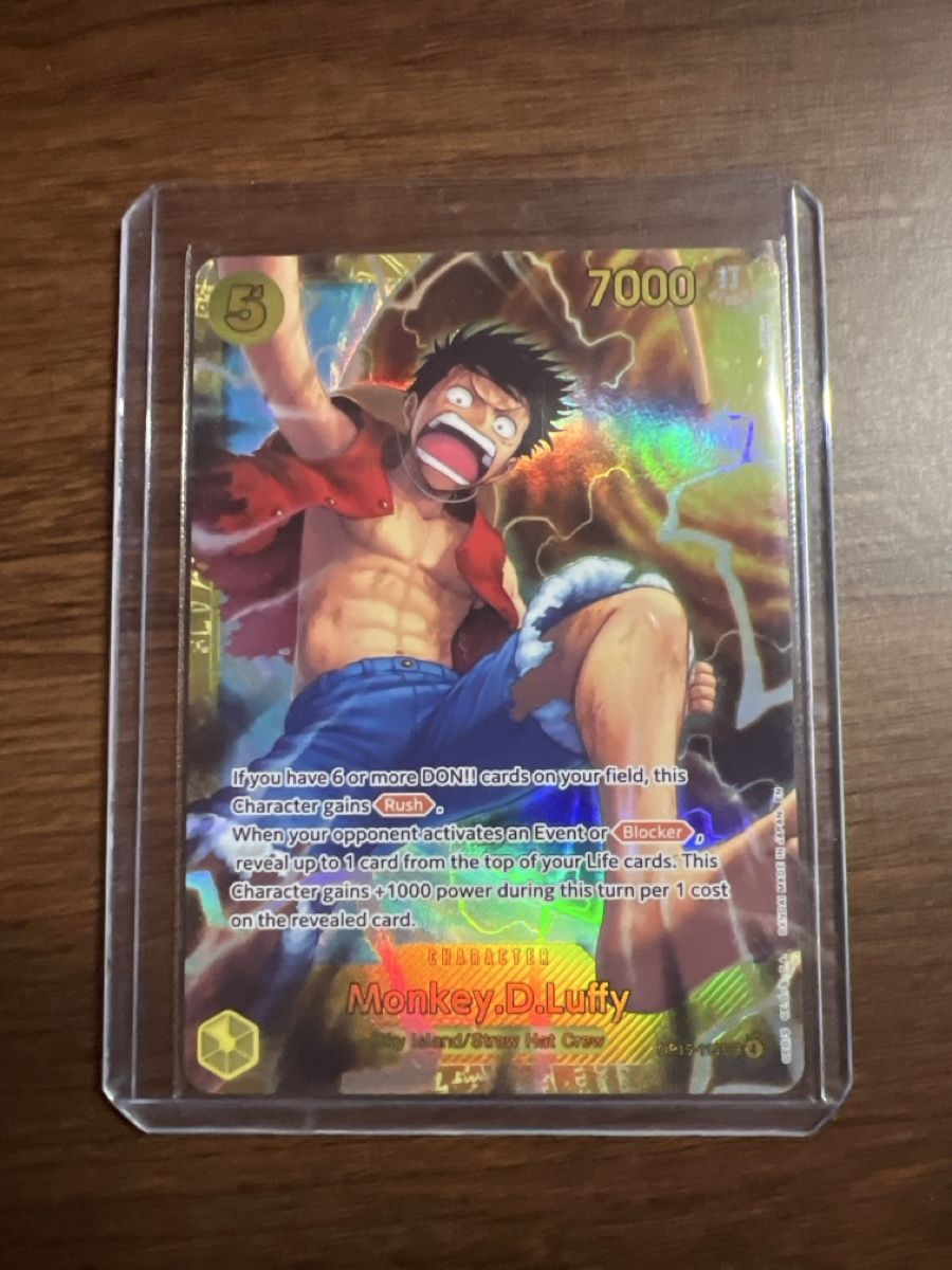 Bandai Sammelbilder & Trading cards: One Piece Luffy SEC 💎 – Neu (gemäss Beschreibung) aus Brunnen von Lucagt86