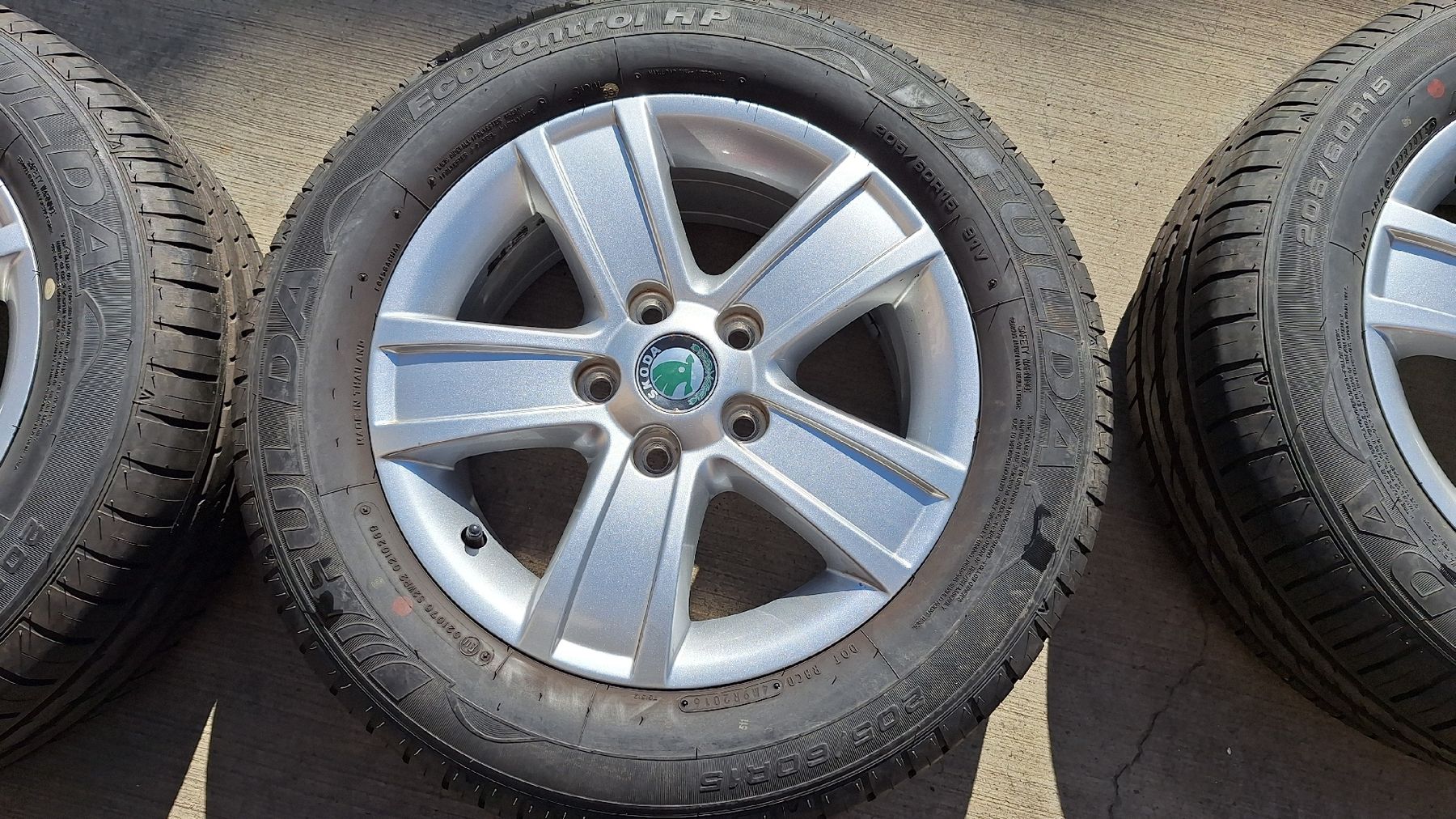 Skoda Cerchioni: 4x Skoda Alufelgen 15" – Usato da Konolfingen venduto da borkenkaefer91 2
