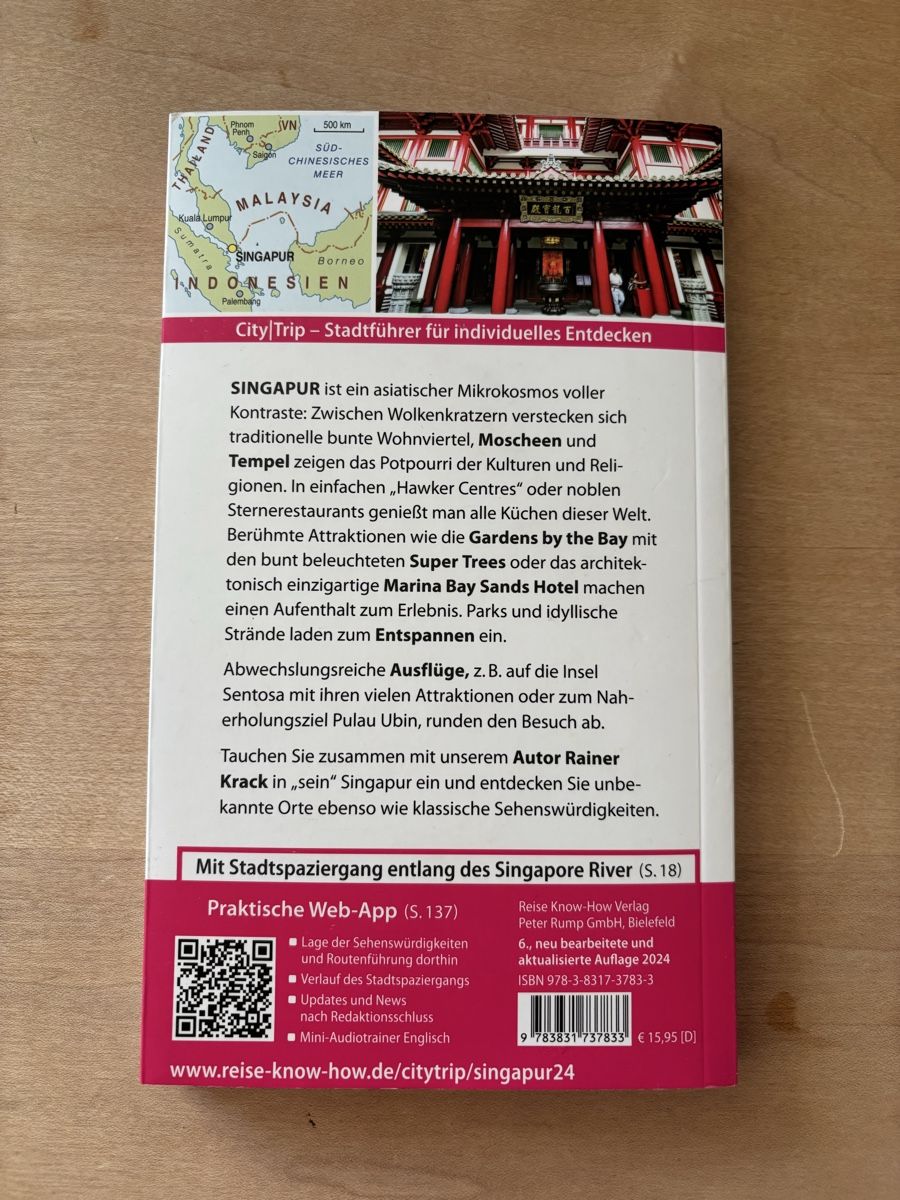Libri: Reise Know-How City Trip Singapur – Usato da Zürich venduto da Interpol 1