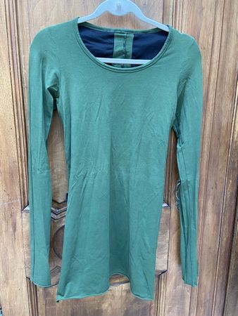 T-shirt manches longues RUNDHOLZ D1P vert taille S 40 caract
