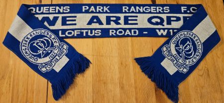 Queens Park Rangers FC Schal QPR Fussball Fan Pub England
