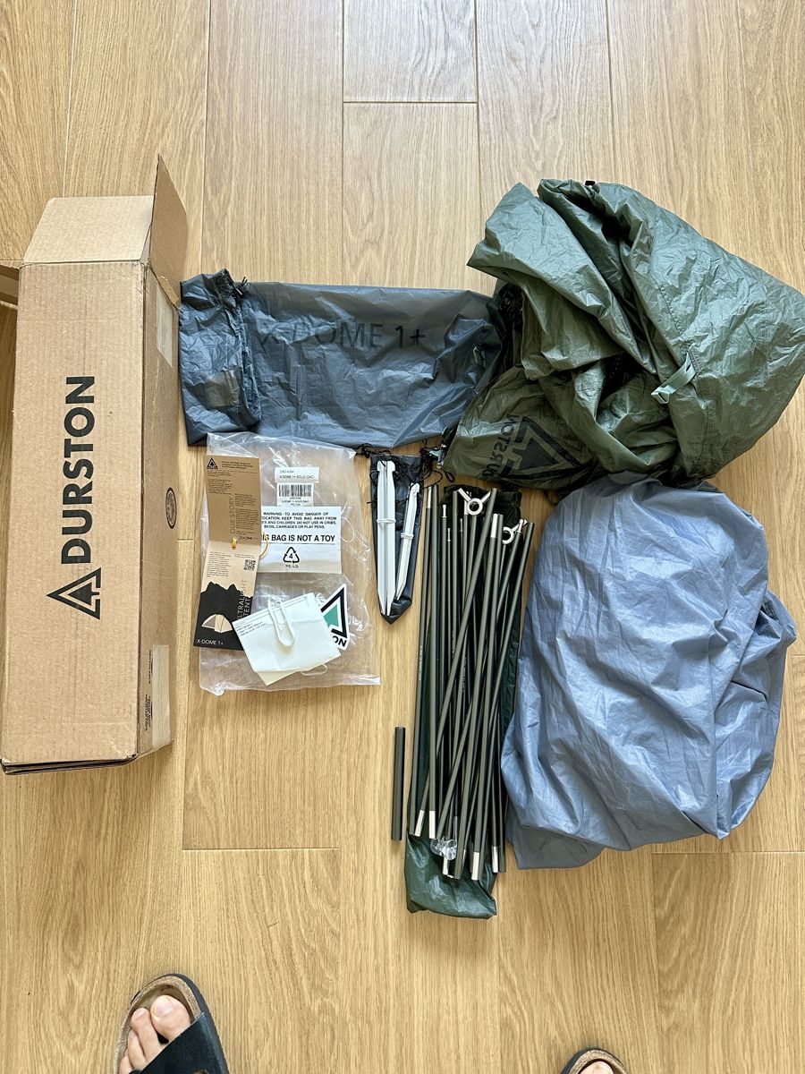 Durston Tende : X-Dome 1+ Solid/ Alu Durston Zelt – Usato da Marly venduto da pasequale 3