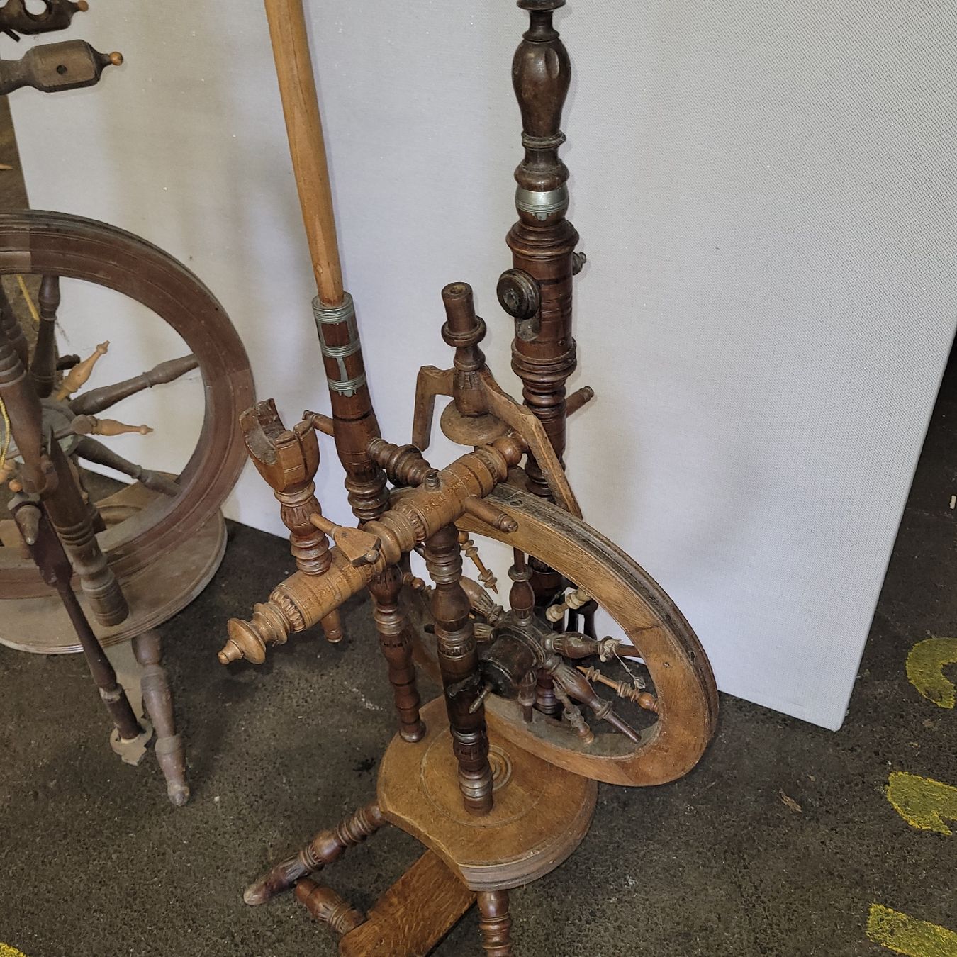 Ruote per filare: antike spinnrad 2 Stück – Usato da Reichenburg venduto da AK_78 2