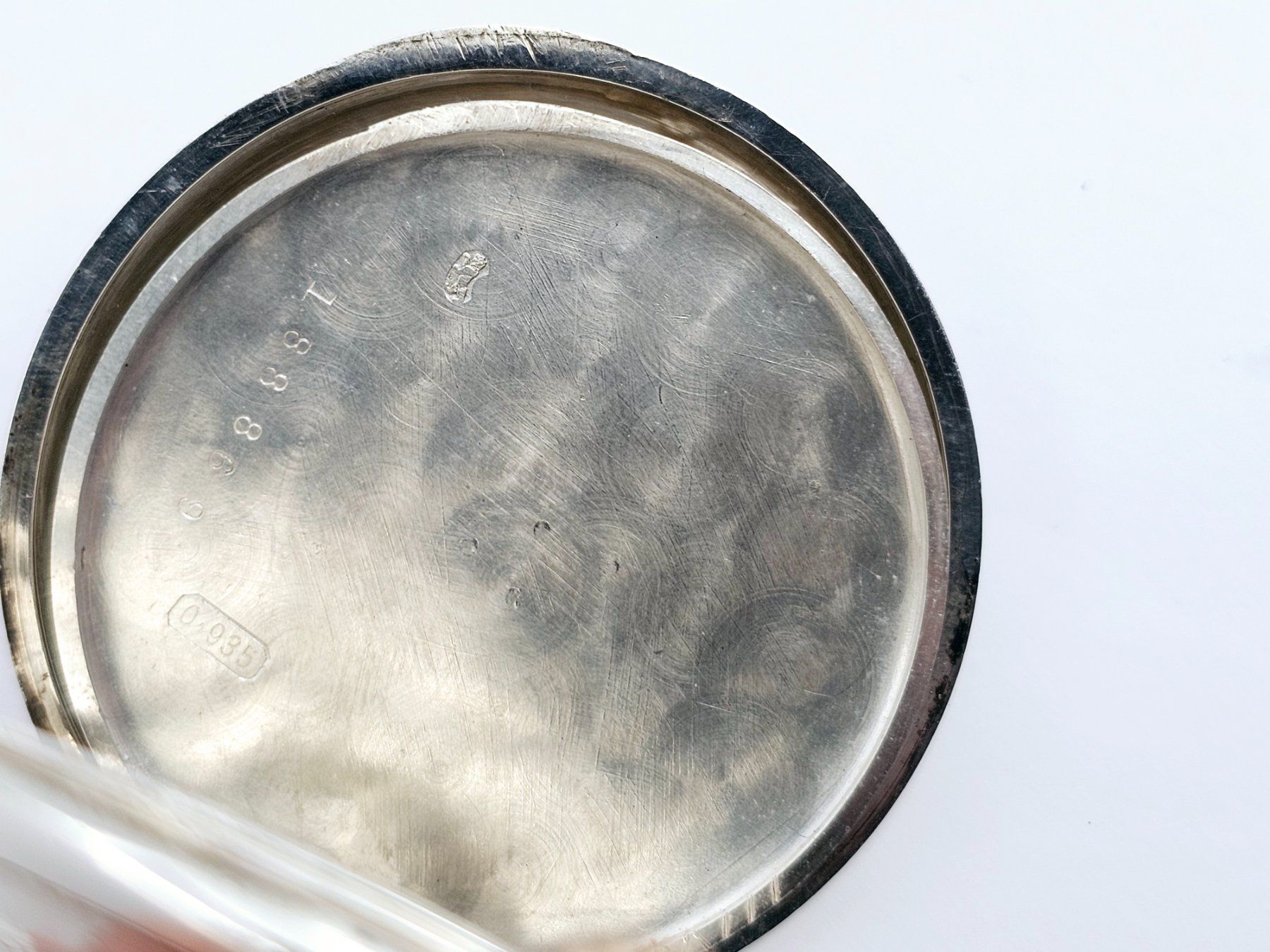 Uhren: Antike Savonette Taschenuhr 935 Silber – Gebraucht aus Bassersdorf von AnkerWatch 6