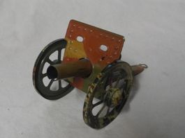 MILITÄR   TIN TOY  BLECH  ALTE KANONE  SEHR GUTER ZUSTAND