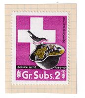 Soldaten Briefmarke