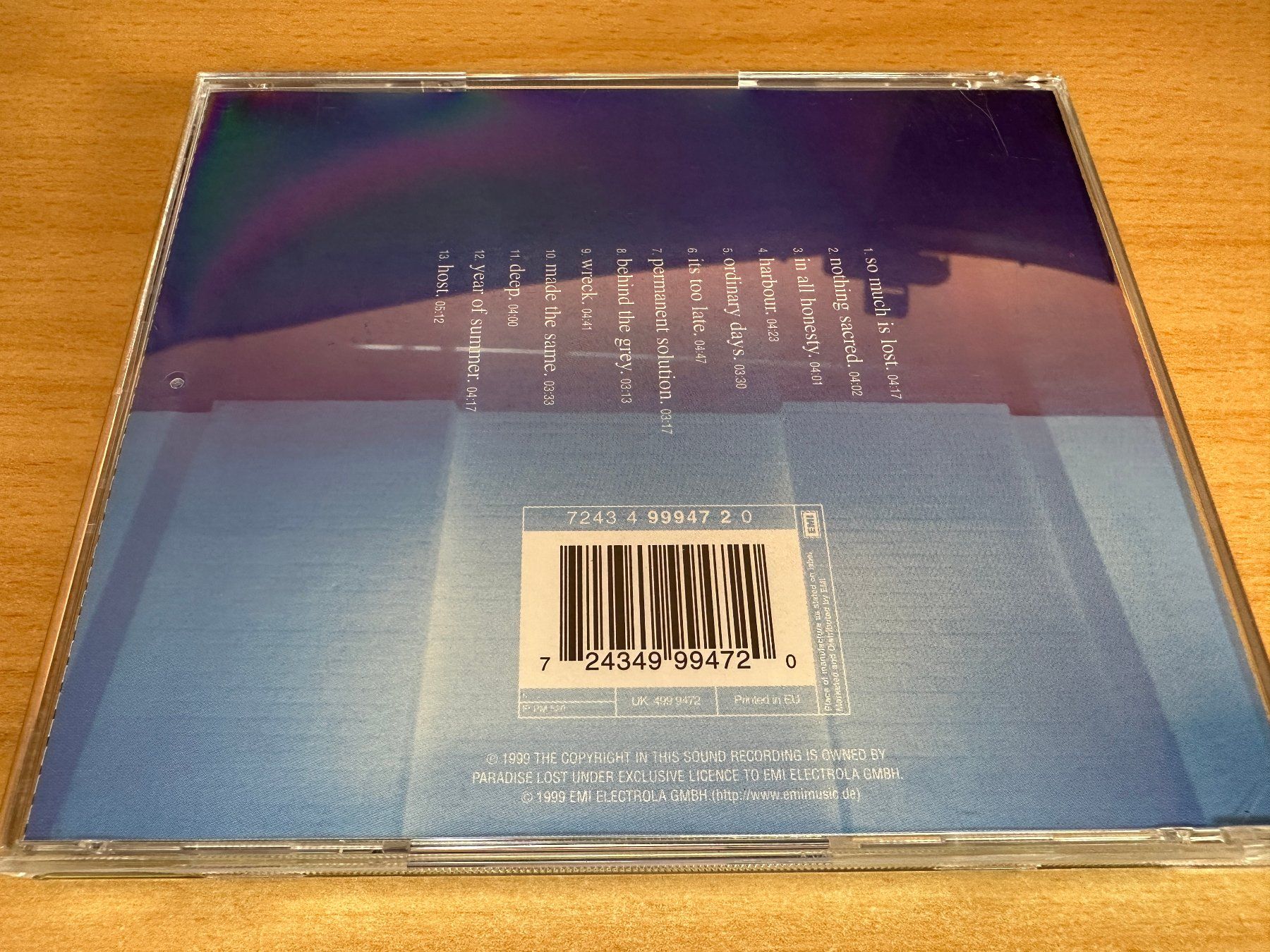 CD: Paradise Lost – Host – Usato da Rikon im Tösstal venduto da Alpenmutz 1