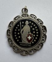 Medaille Helvetia tragbar mit Henkel