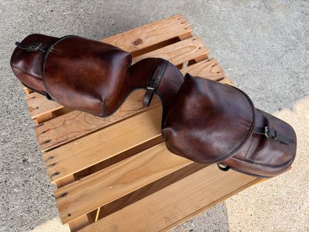 schöne Schweizer Militär Satteltaschen