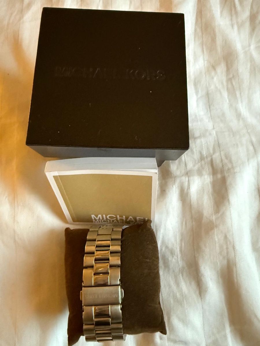 Michael Kors Orologi: Michael Kors Uhr Silbrig – Usato da Lachen SZ venduto da mima41 1