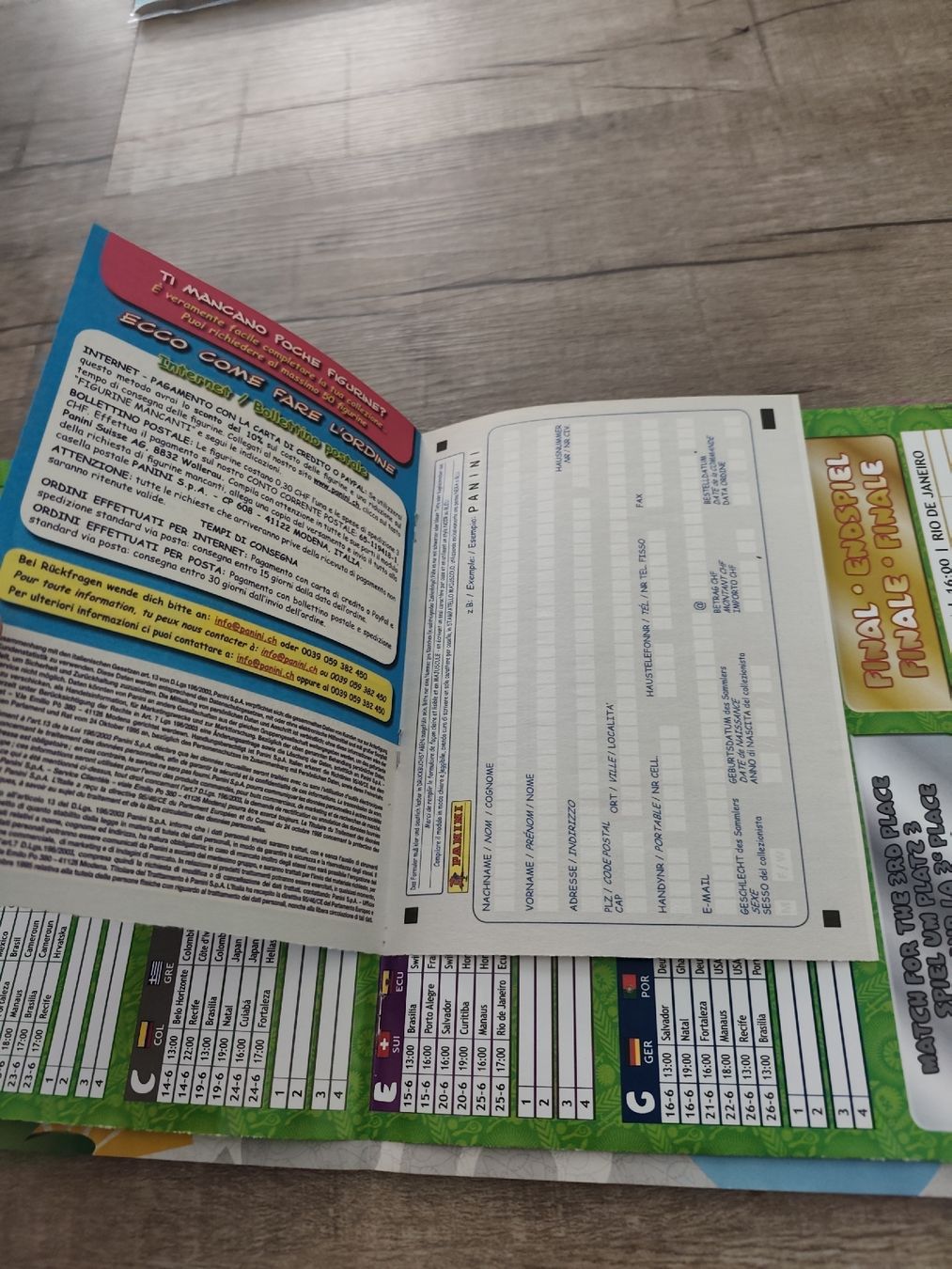 Panini Album: Panini WM Alben/ Sticker fehlen – Usato da Kreuzlingen venduto da m0ritz.sch 1