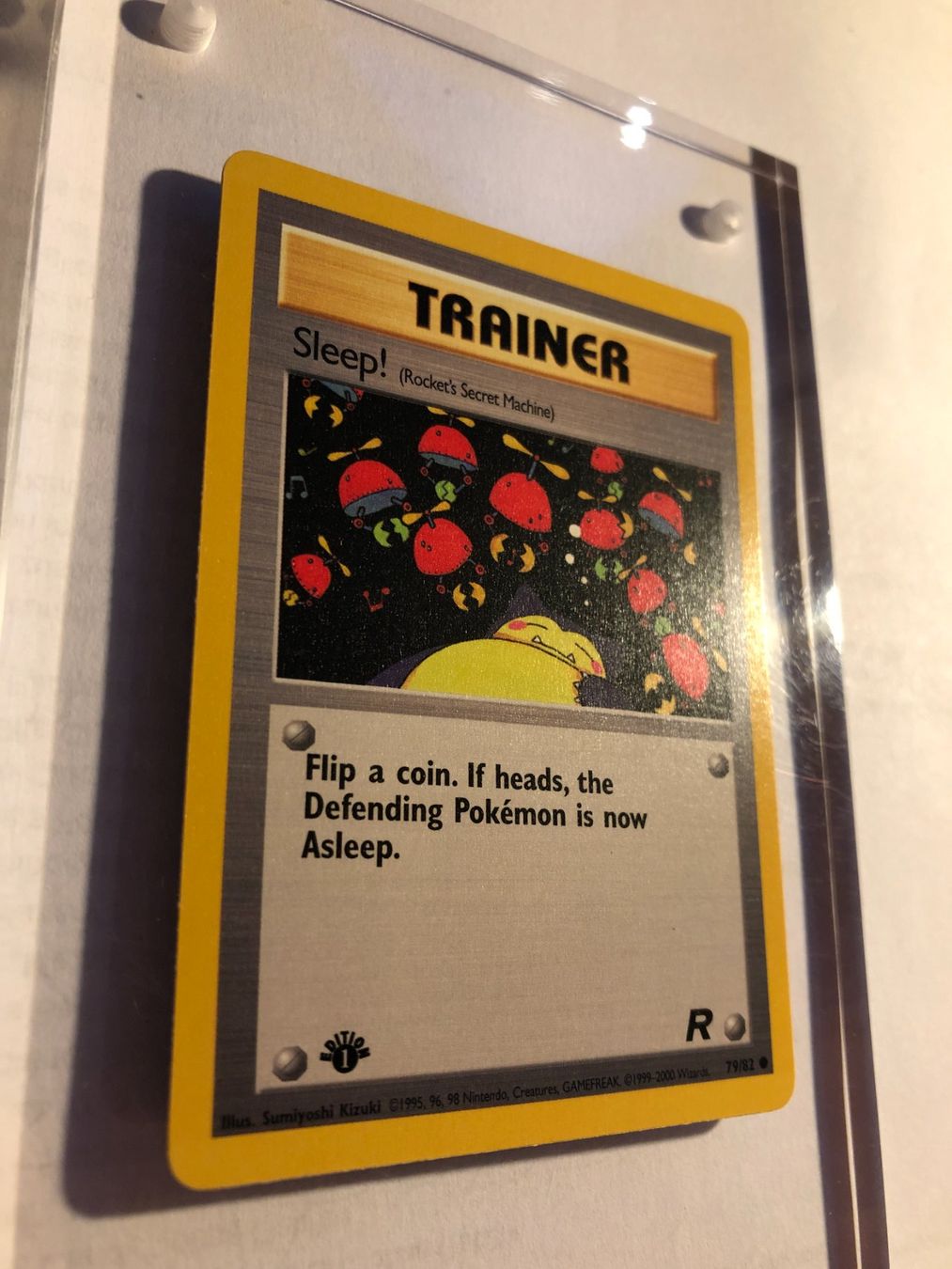 Carte collezionabili: Sleep! 1st Team Rocket - MINT - ab 1.- – Usato da Giubiasco venduto da dan_pr8b 1