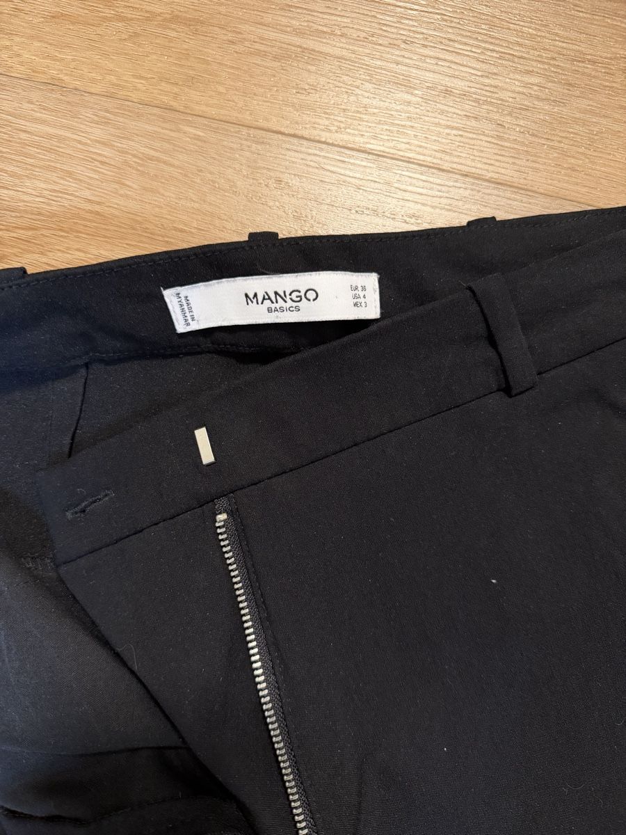 Mango Pantaloni: Mango Basic Hose, schwarz, Gr. 36 - Top Zustand! – Usato da Bassersdorf venduto da Sandy456 3