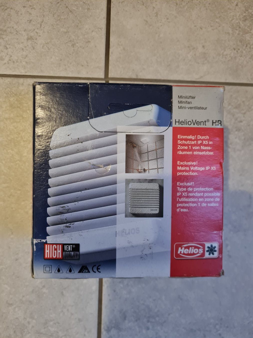 Helios Ventilatoren: HelioVent HR 90 KEZ Mini-Lüfter – Neu (gemäss Beschreibung) aus Wetzikon ZH von Bobyyy85