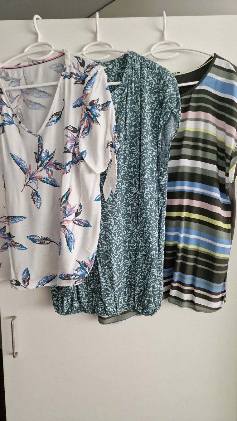 Cecil Camicette: 3 Sommerblusen XL Cecil tom tailor – Nuovo (secondo la descrizione) da Oberarth venduto da Zimtstern01