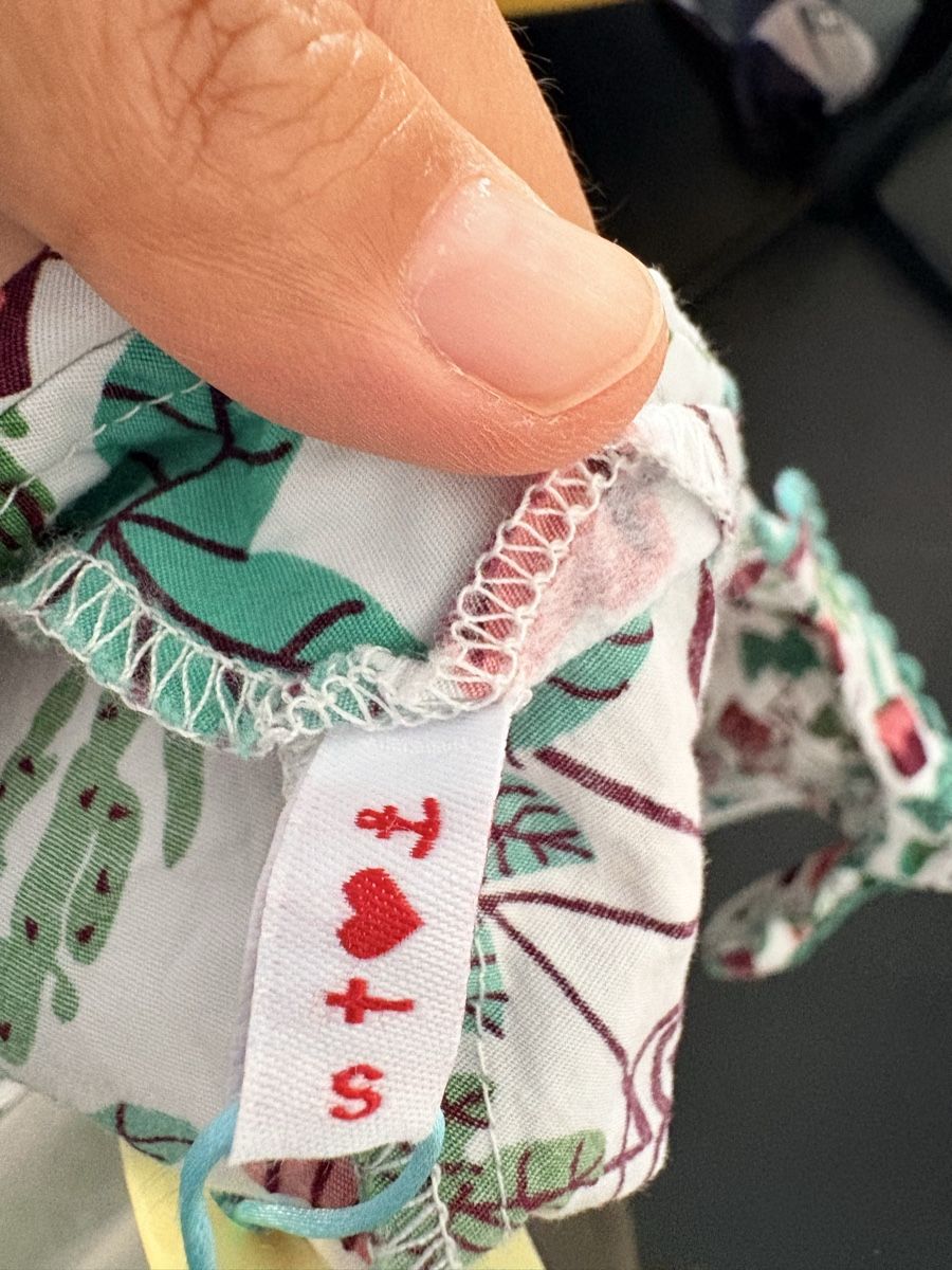 Robes: Robe motif jardin taille S – D'occasion à Lausanne par france.guillermin 2