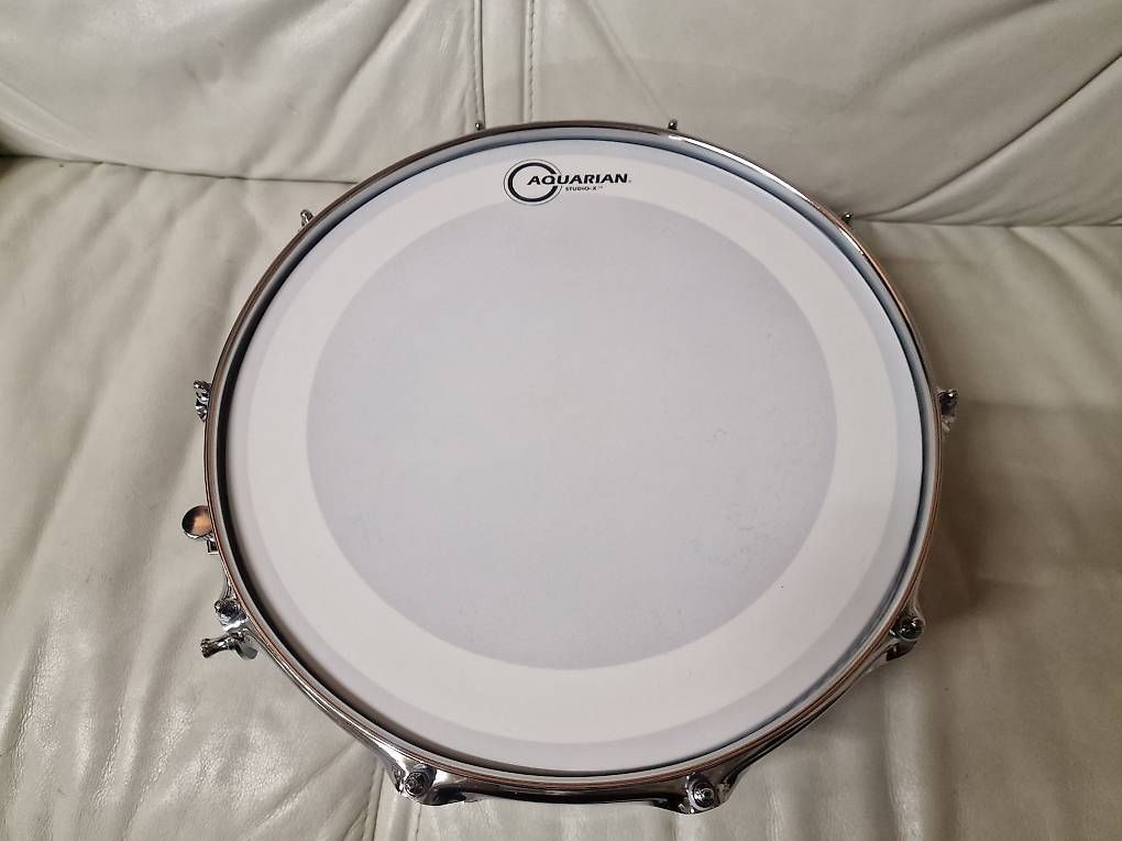 Strumenti musicali: WorldMax 14" x 5'' Black Brass Snare Drum – Usato da Mur (Vully) FR venduto da Bigwhite 2