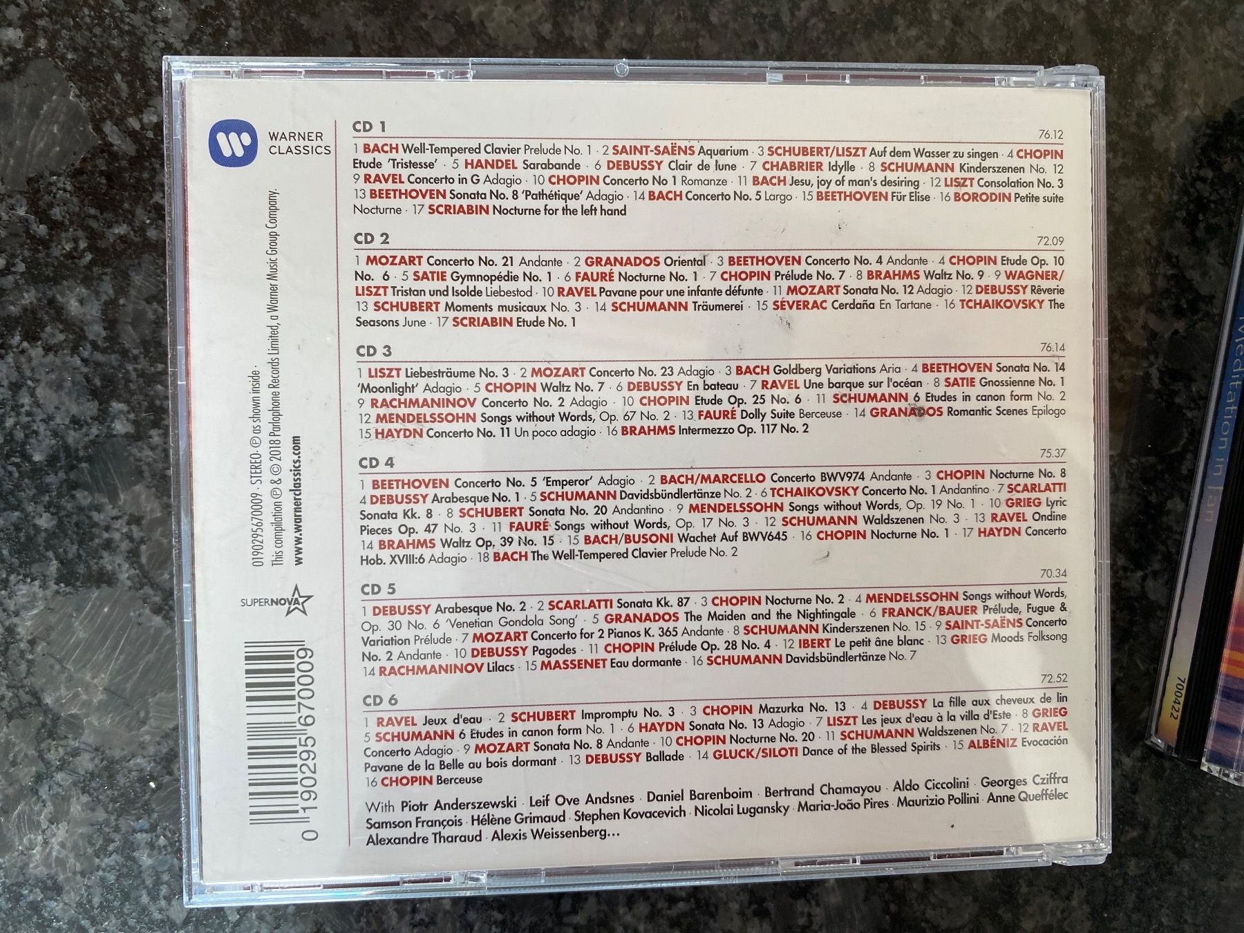 CD: CD Paket: Meditation / Piano total 9 CDs – Usato da Einsiedeln venduto da PaedeK84 1