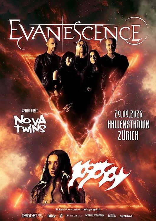 Billets: 2x Evanescene Tickets Stehplatz – D'occasion à Zürich par joe_6chq