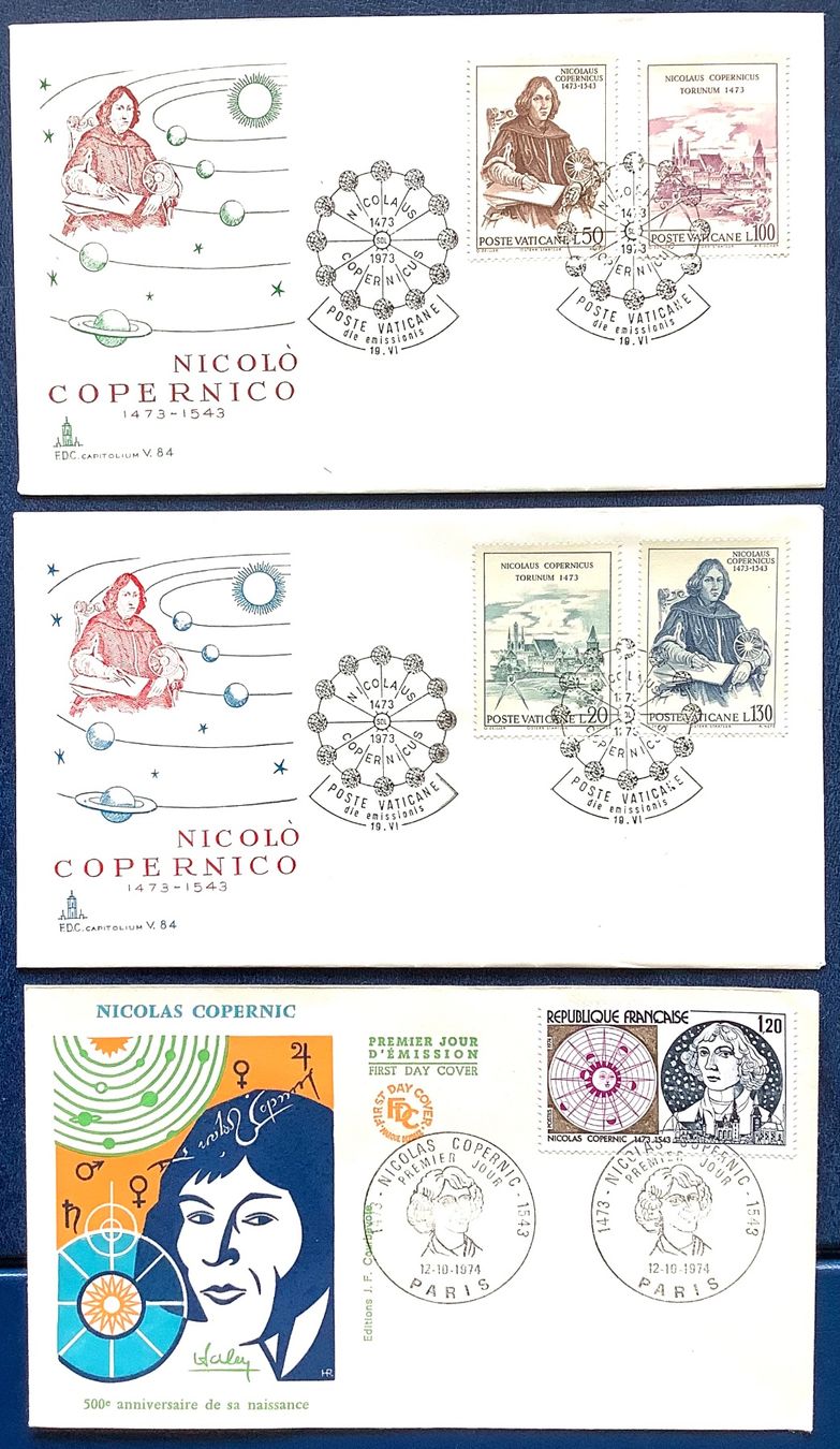 Alle Briefmarken: 1973 - FDC - Nikolaus Kopernikus – Neu (gemäss Beschreibung) aus Liestal von Pep3