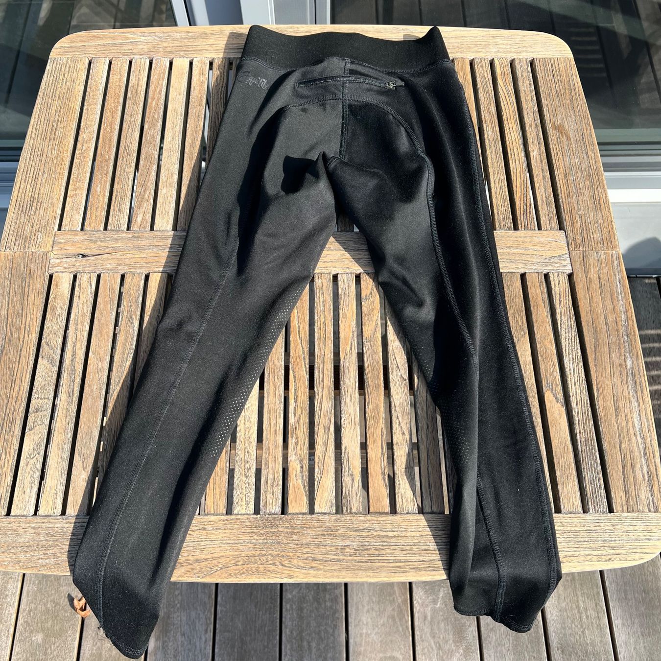 Pantaloni: Equilibre Reithose, Grösse 152, Schwarz, Top Zustand – Usato da Steinmaur venduto da HenSaa 2