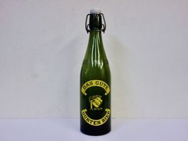 alte Bierflasche BRAUEREI ZUM GURTEN BIER WABERN 1928