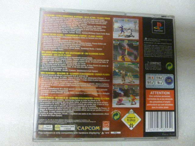 Sony Jeux: Star Gladiator Episode Final Crusade - PAL PS1 - CAPCOM – D'occasion à Pambio Noranco par Pol69 2