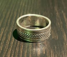 Silber 925 Ring mit Verzierungen