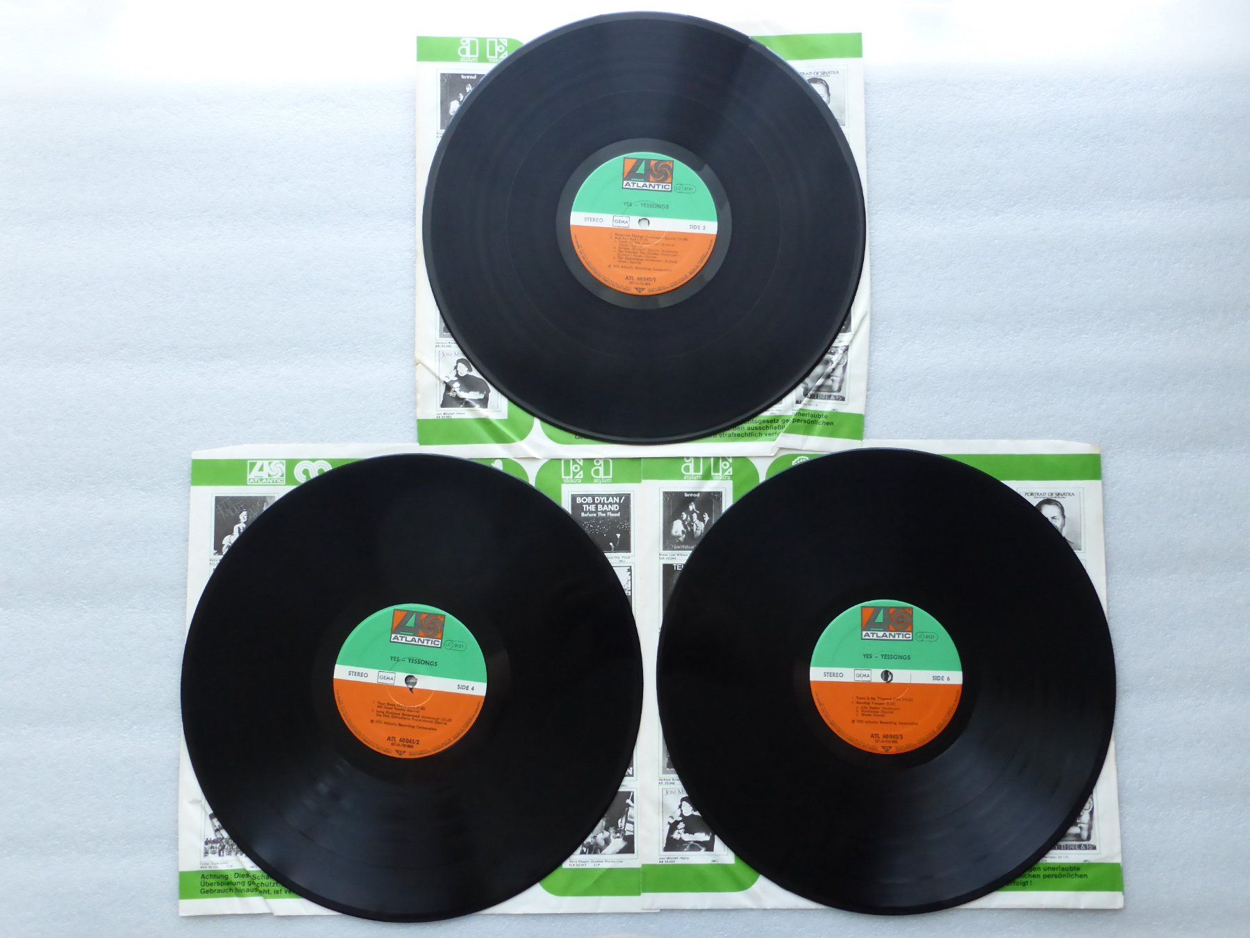 Dischi in vinile: VINYL  3 fach LP   YES – Usato da Küssnacht am Rigi venduto da Sunnestrahl 3