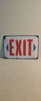 Schild EXIT, Deko für Loft, Wohnung oder Werkstatt. (nov701)