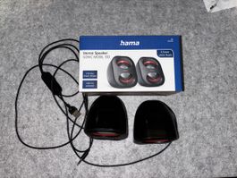 Hama Sonic Mobil 183 Stereo Lautsprecher USB neu