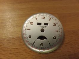 Mondphase Zifferblatt Neu ORATOR Valjoux 90
