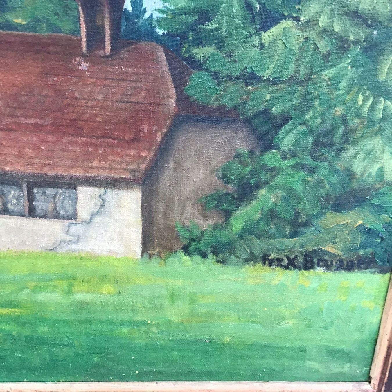 Dipinti: Franz Brügger Original Gemälde – Usato da Müllheim Dorf venduto da Othmar73 6