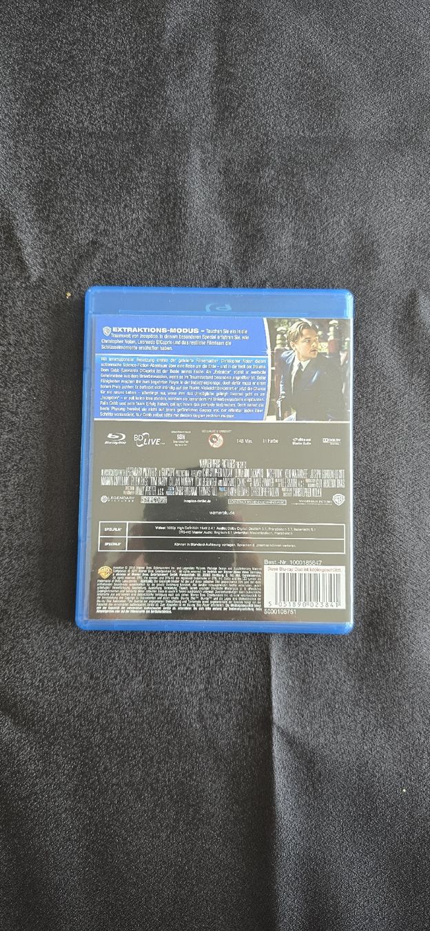 Alle DVDs: Inception Blu-ray - Christopher Nolans Meisterwerk! – Gebraucht aus Doppleschwand von Bennox94 1