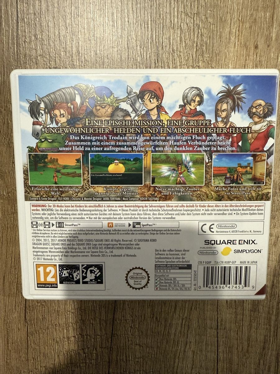 Nintendo Spiele: Dragon Quest VIII 8 Nintendo 3DS – Neu (gemäss Beschreibung) aus Villaz-St-Pierre von dav_w66n 1