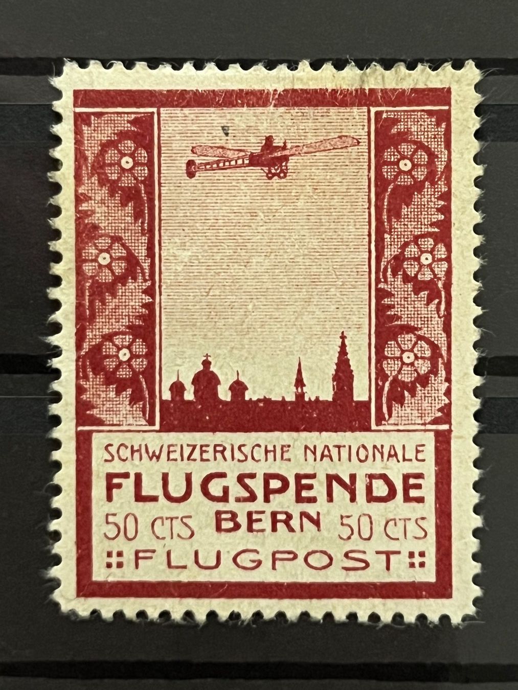 Alle Briefmarken: Flugspende Bern, postfrisch – Gebraucht aus Romanshorn von luxcollect